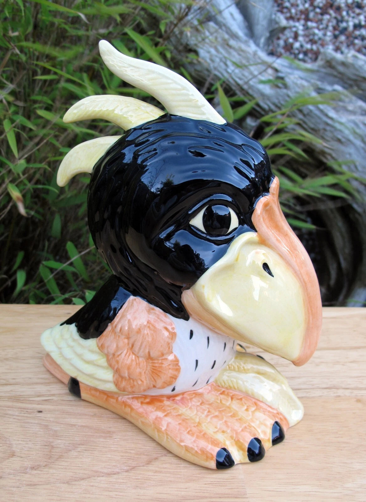 Lorna Bailey Rare PROTOTYPE COLOURWAY WALLEY THE WADER Mini Grotesque Bird