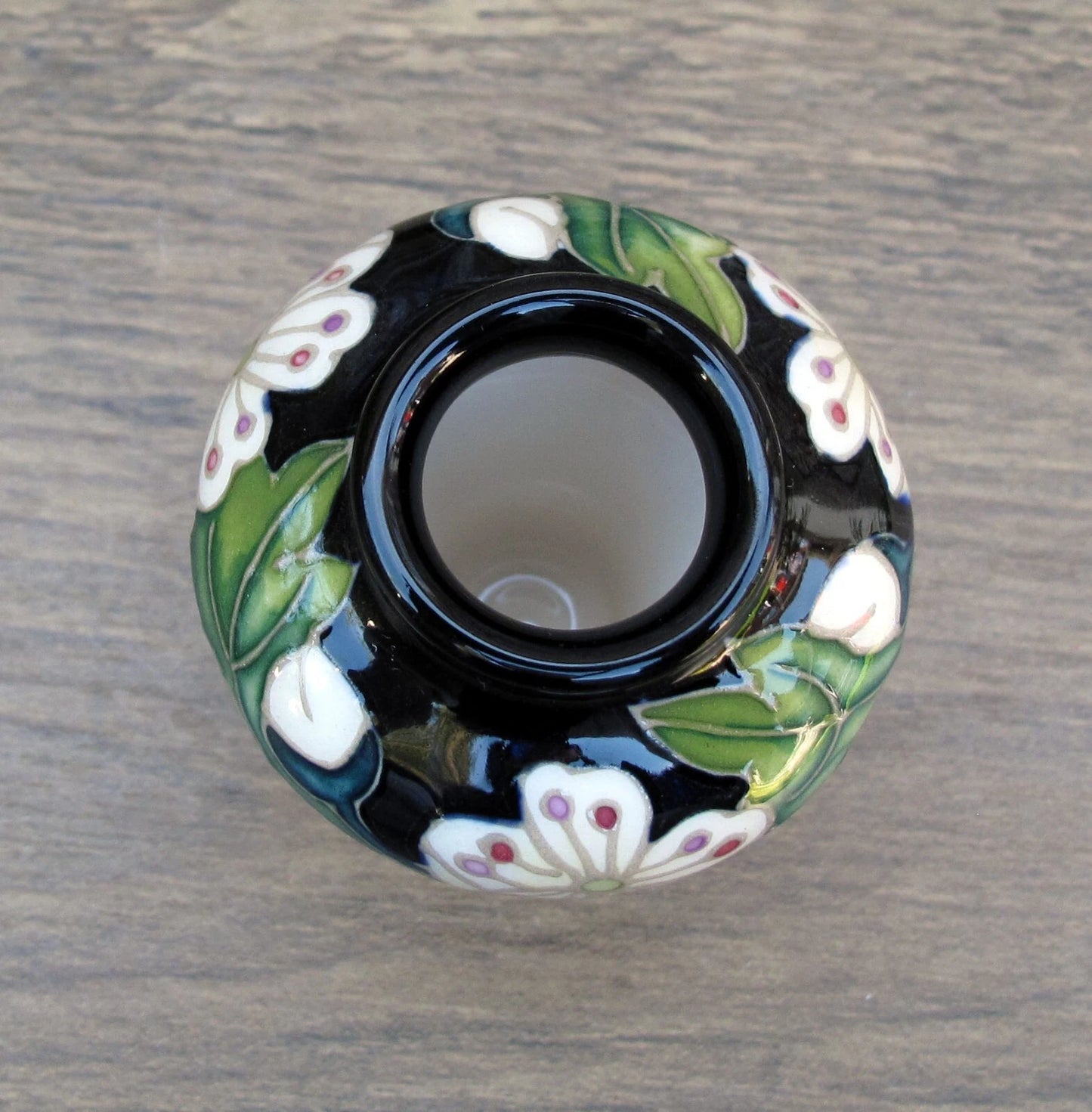 Moorcroft HAWTHORN HAWS Vase 10/2 Retail Price £198 November Monthly Miniature
