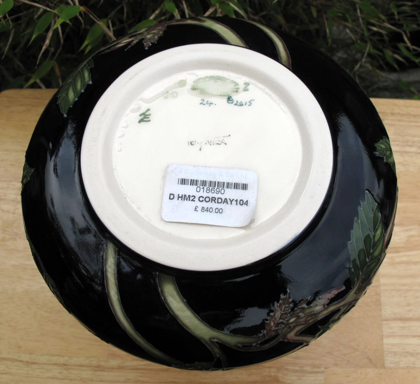 Moorcroft CORONATION DAY Numbered Edition 24. vase 104/9 First Quality RRP £840