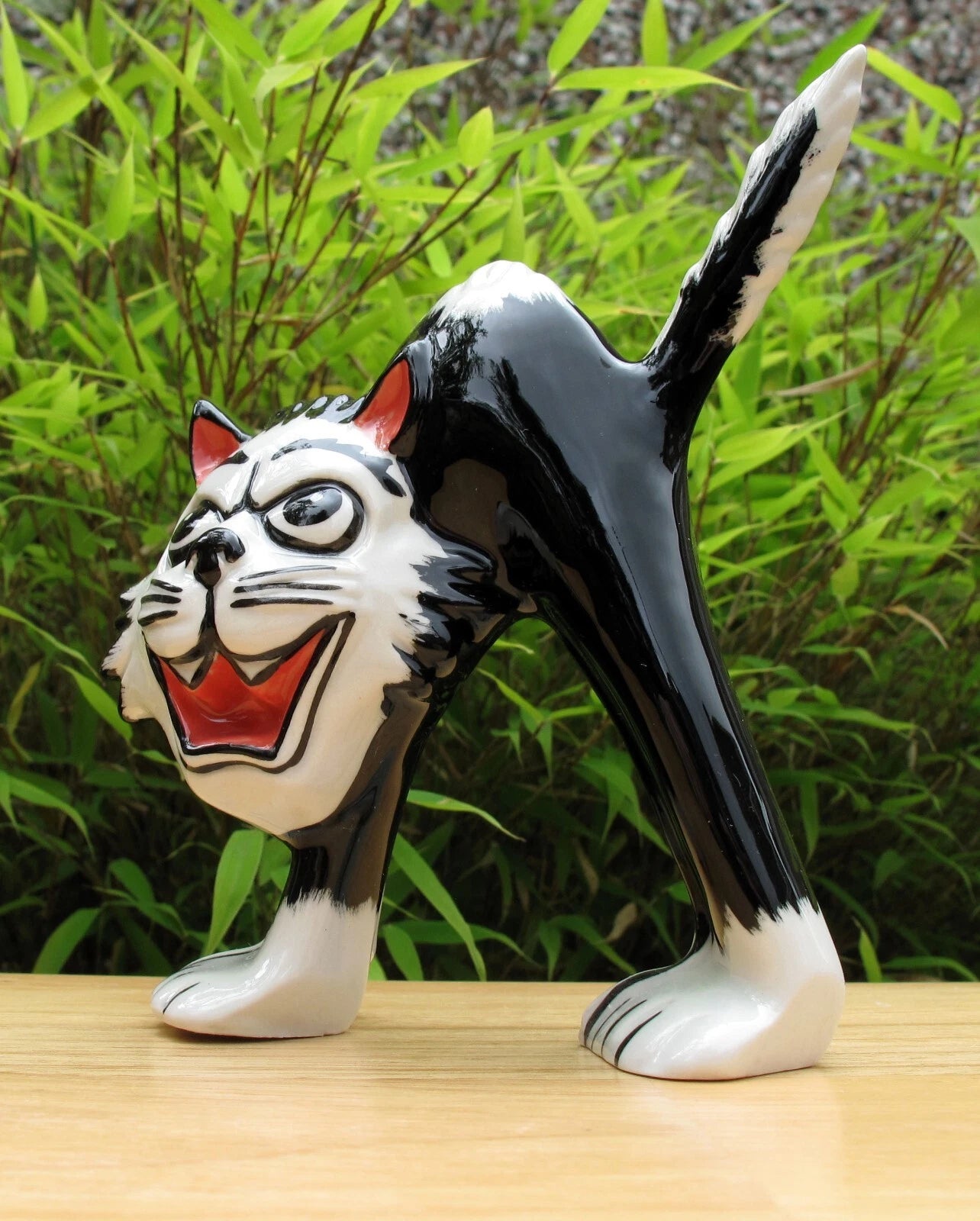 Exquisite Lorna Bailey PROTOTYPE SCAREDY Cat  2003  Halloween Black Cat